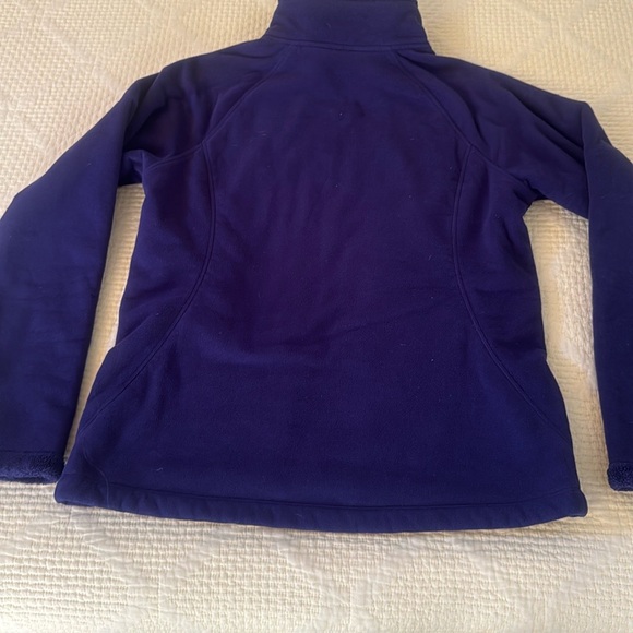 The North Face Fleece Jacket Blue Purple 💜💙 Size Medium - Picture 5 of 12